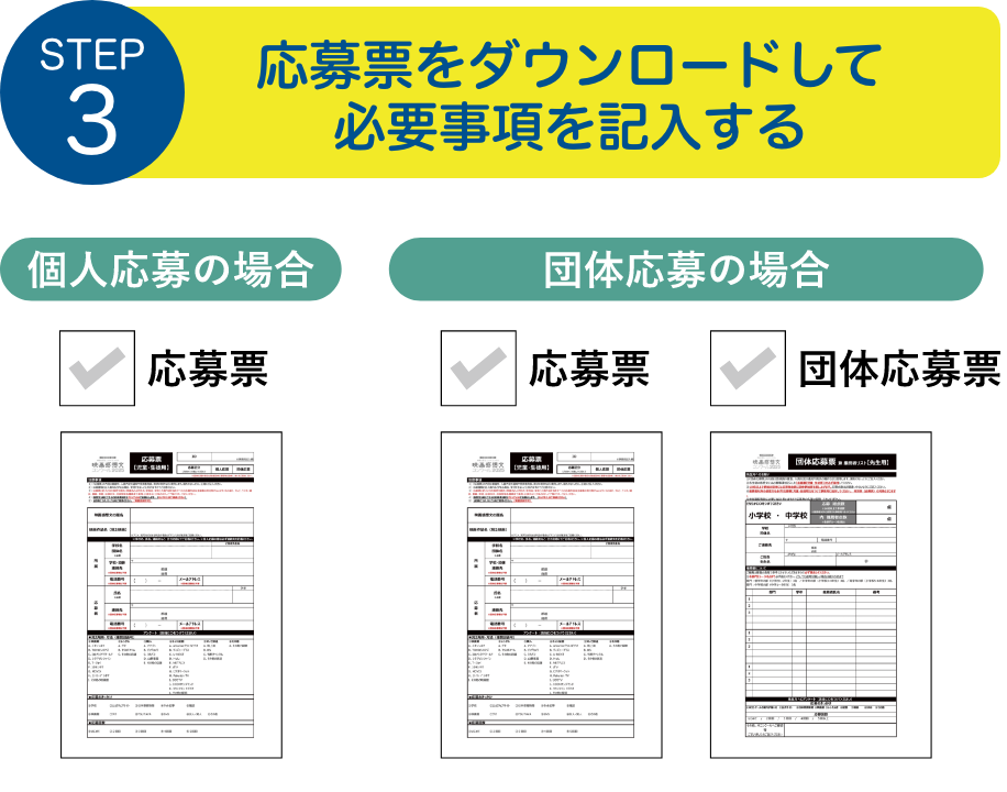 STEP2：感想文を書く